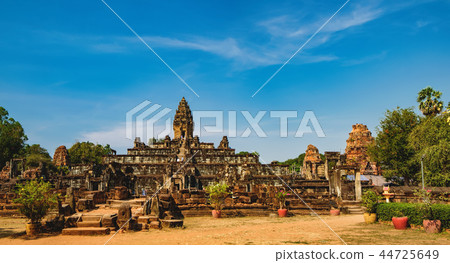 Bakong temple in Angkor Complex, Cambodia Bakong temple in Angkor Complex, Cambodia 44725649
