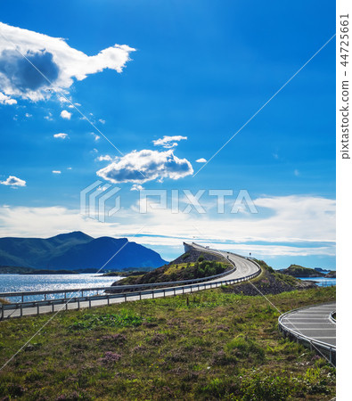 Storseisundet bridge on the Atlantic road, Norway 44725661