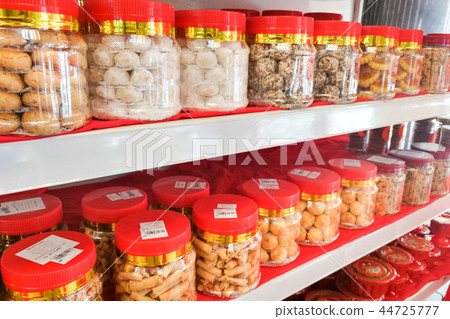 Assorted Chinese New Year cookies biscuit on sale Assorted Chinese New Year cookies biscuit on sale 44725777