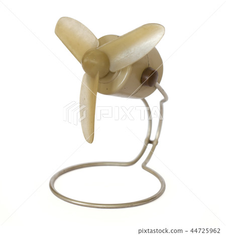 table fan on the white background 44725962