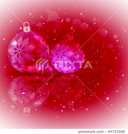 Christmas dark red background with a set of... - Stock Illustration ...
