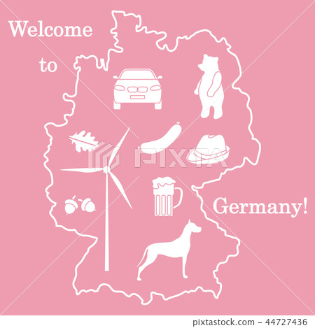 various symbols of Germany Travel and leisure. 44727436