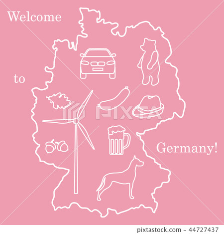 various symbols of Germany Travel and leisure. 44727437