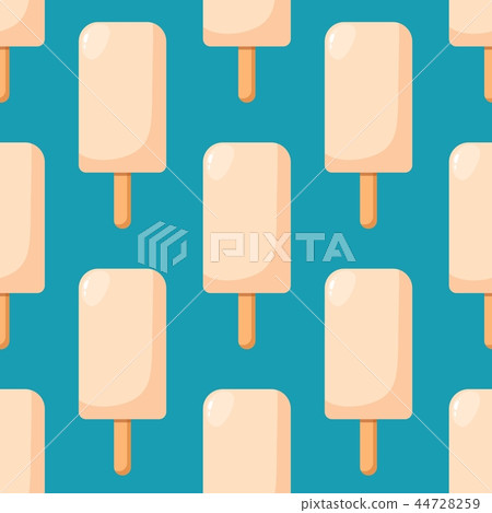 Ice cream pattern 44728259