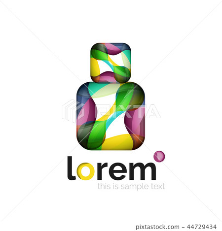 Geometric convergence vector business icon Geometric convergence vector business icon 44729434