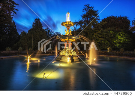 peacock fountain peacock fountain 44729860