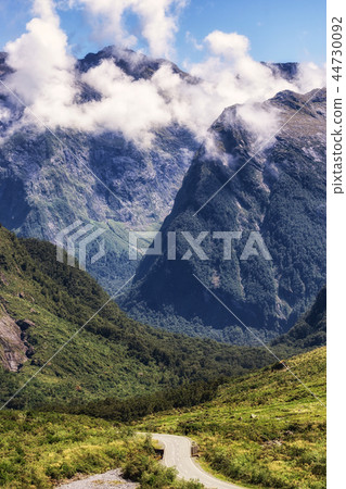 milford road along cleddau valley milford road along cleddau valley 44730092