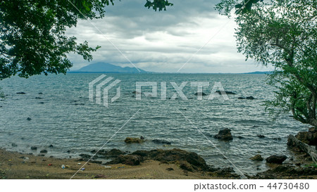 Rocks and ocean, asian beach Rocks and ocean, asian beach 44730480