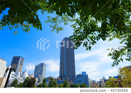 Minami-Ikebukuro Park and high-rise buildings 44730489