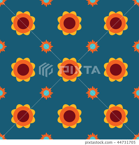 Vector seamless colorful decorative abstract tile Vector seamless colorful decorative abstract tile 44731705