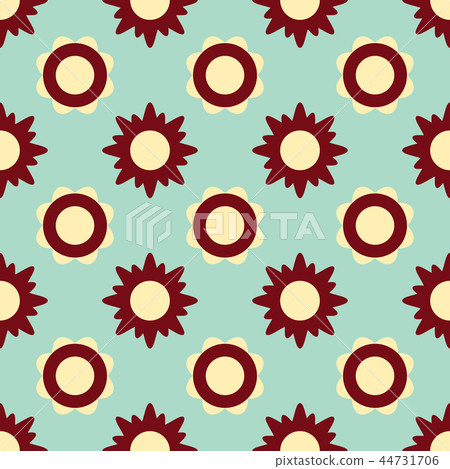 Vector seamless colorful decorative abstract tile Vector seamless colorful decorative abstract tile 44731706