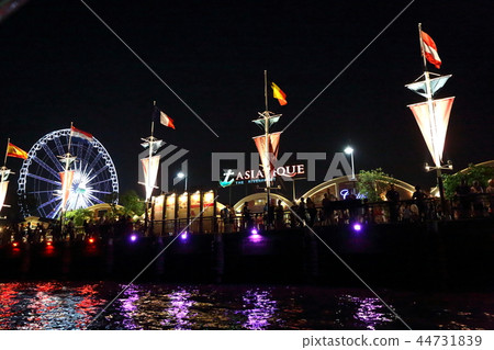 曼谷河夜景 曼谷河夜景 44731839