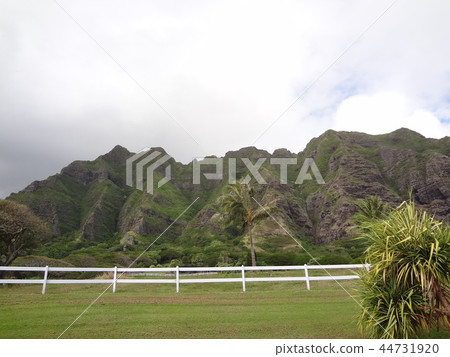 瓦胡島的Kualoa牧場 瓦胡島的Kualoa牧場 44731920