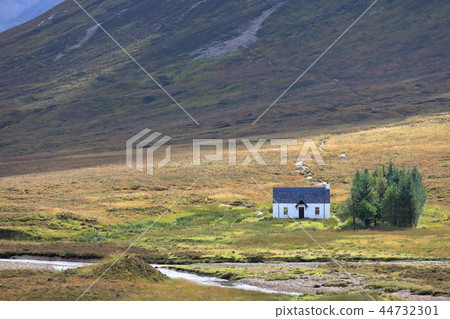 A view near Glencoe in Scotland A view near Glencoe in Scotland 44732301