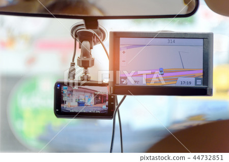 The Navigation system in the car at Bangkok, TH. The Navigation system in the car at Bangkok, TH. 44732851