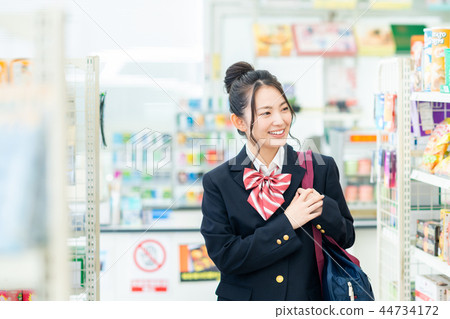 Convenience store (high school girl) Convenience store (high school girl) 44734172