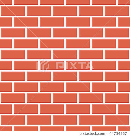 Red brick wall seamless pattern background Red brick wall seamless pattern background 44734367
