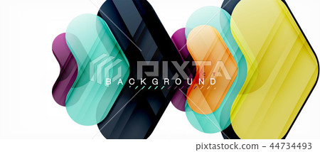 Shiny glossy arrows background Shiny glossy arrows background 44734493