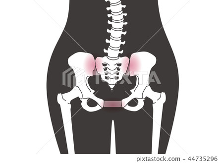 鬆散的骨盆腰部黑色 鬆散的骨盆腰部黑色 44735296