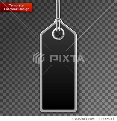 Realistic discount sale tag 44736031