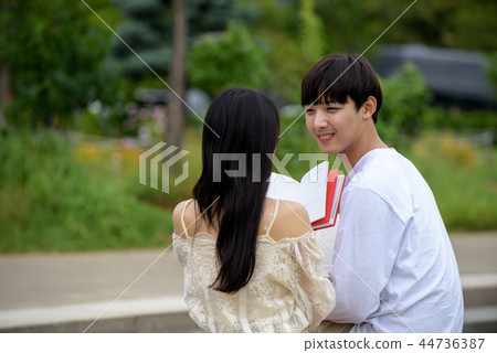 漢江約會,情侶,漢江公園 漢江約會,情侶,漢江公園 44736387