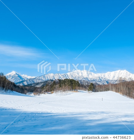 Nakayama plateau in winter 44736623