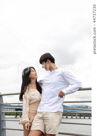 漢江約會，情侶，漢江公園 44737230