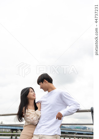 Han River Dating, Couple, Hangang Park 44737231