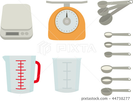Kitchen utensils (scale) Kitchen utensils (scale) 44738277
