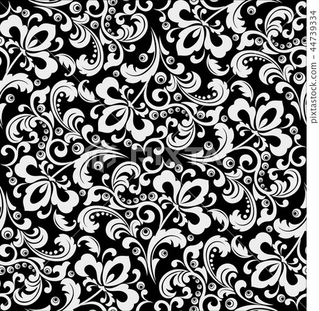 Wallpaper in the style of Baroque. A seamless  44739334
