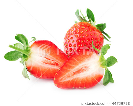 strawberry isolated on white 44739758