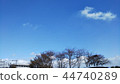 Blue sky of emerging residential area _03 44740289