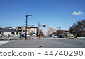 Blue sky _04 of emerging residential area 44740290