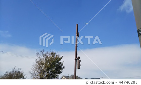 Blue sky of emerging residential area _07 44740293