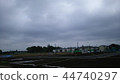 Blue sky _09 of emerging residential area 44740297