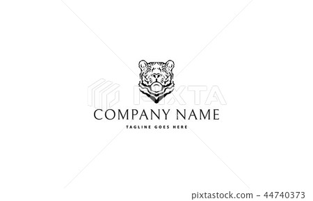 Black Tiger vector logo image 44740373