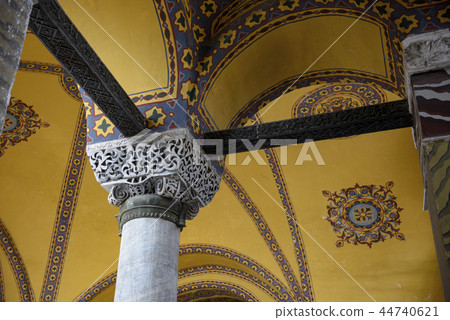 Fragments of interior of the church of St. Sophia Fragments of interior of the church of St. Sophia 44740621