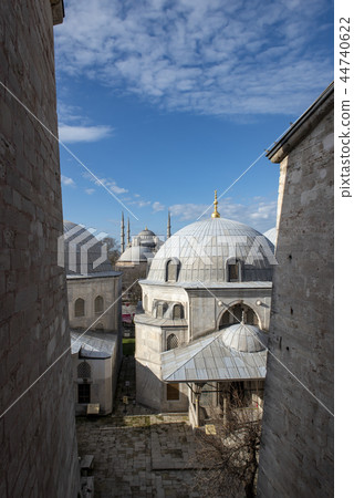 View from window of Hagia Sophia at Blue Mosque View from window of Hagia Sophia at Blue Mosque 44740622