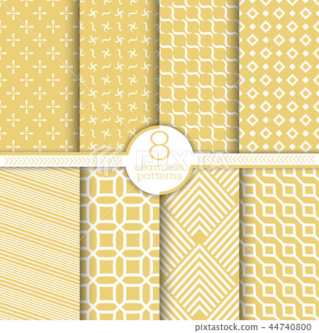 Set of vector seamless patterns 44740800