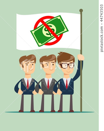 Rejection money, concept. 44743503