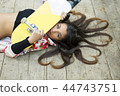 pretty and successful girl heart shaped hair 44743751