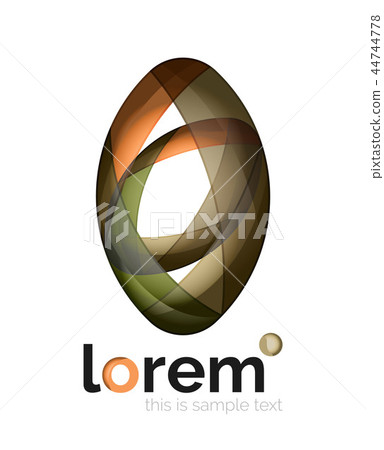Logo, abstract geometric icon Logo, abstract geometric icon 44744778