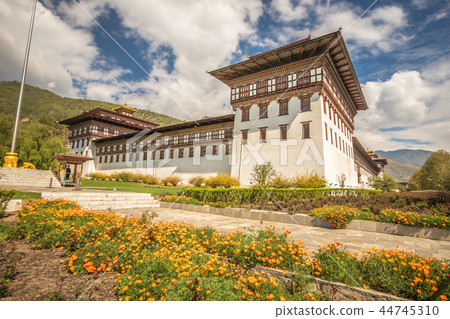 Thimphu Dzong in Bhutan Thimphu Dzong in Bhutan 44745310