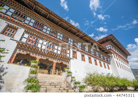 The Thimphu Dzong of Bhutan 44745311