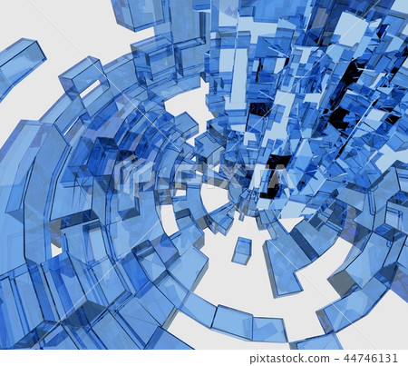 幾何放置的立方體 幾何放置的立方體 44746131