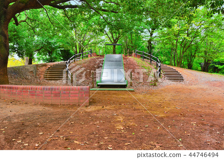 Kashiwa leaf park Slides front of Toride of adventure 44746494