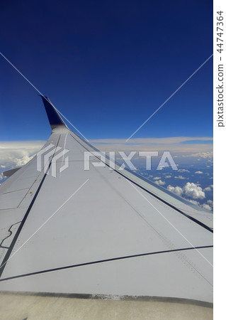 Sky and clouds over USA taken from a plane Sky and clouds over USA taken from a plane 44747364