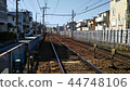 Sunlight and Hinata across the track 44748106