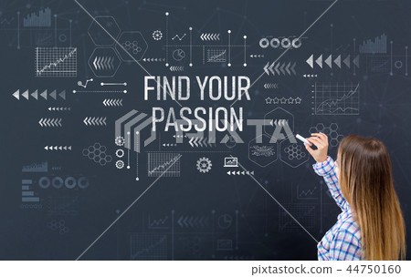 Find your passion with young woman 44750160