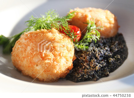 Photo of beautiful delicious fish cutlets 44750238